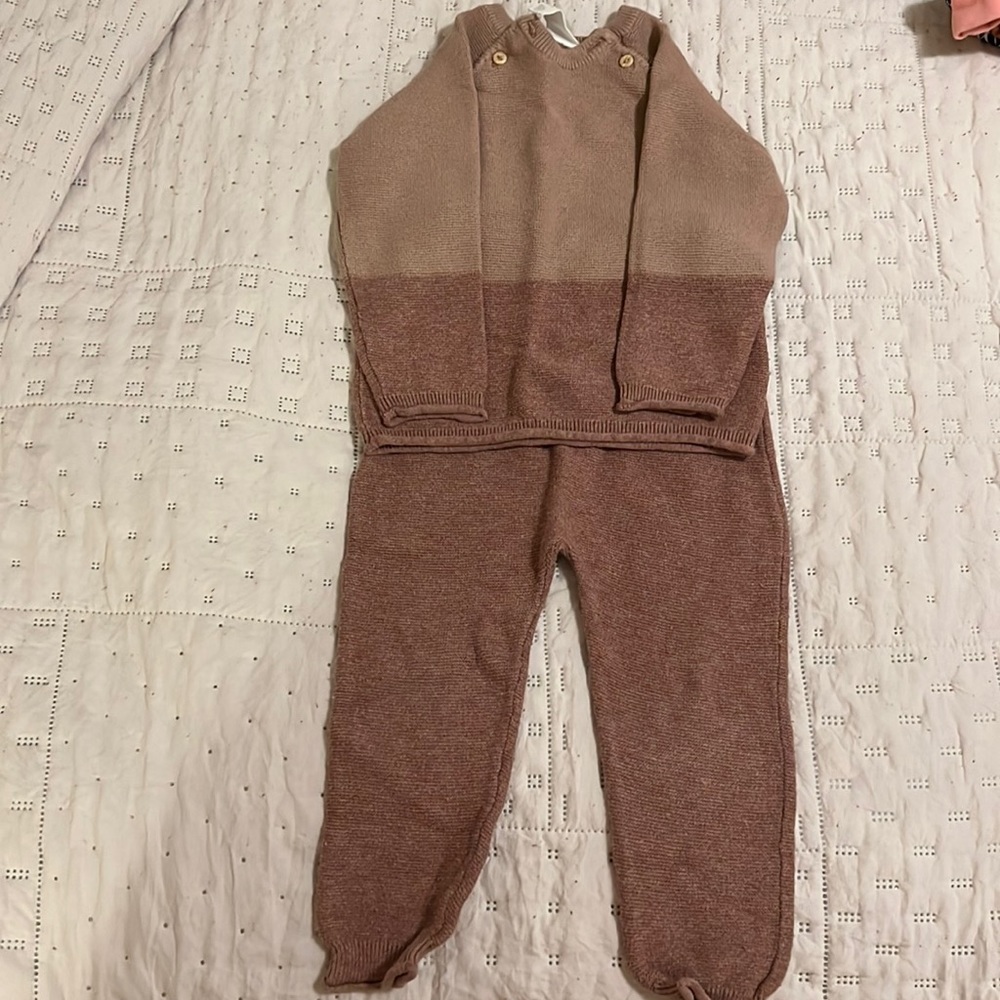 H&M crochet matching set 18 months